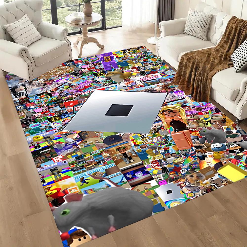 Roblox 419 Floor Rug Office Rug Perfect for Hallway Dormitory Kitchen Playrooms Anti-slip Rug Office home decor Wedding Party Gift