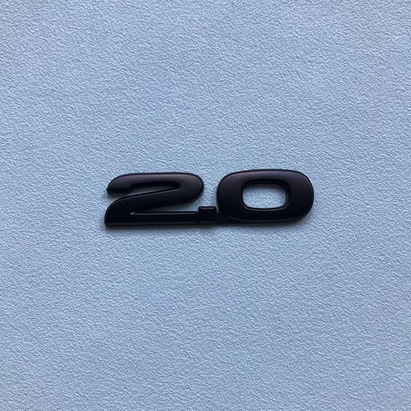 1Pc 3D Metal 2.0 2.5 AWD Logo Letters Car Trunk Emblem Badge Decal 2.5 AWD Sticker Accessories