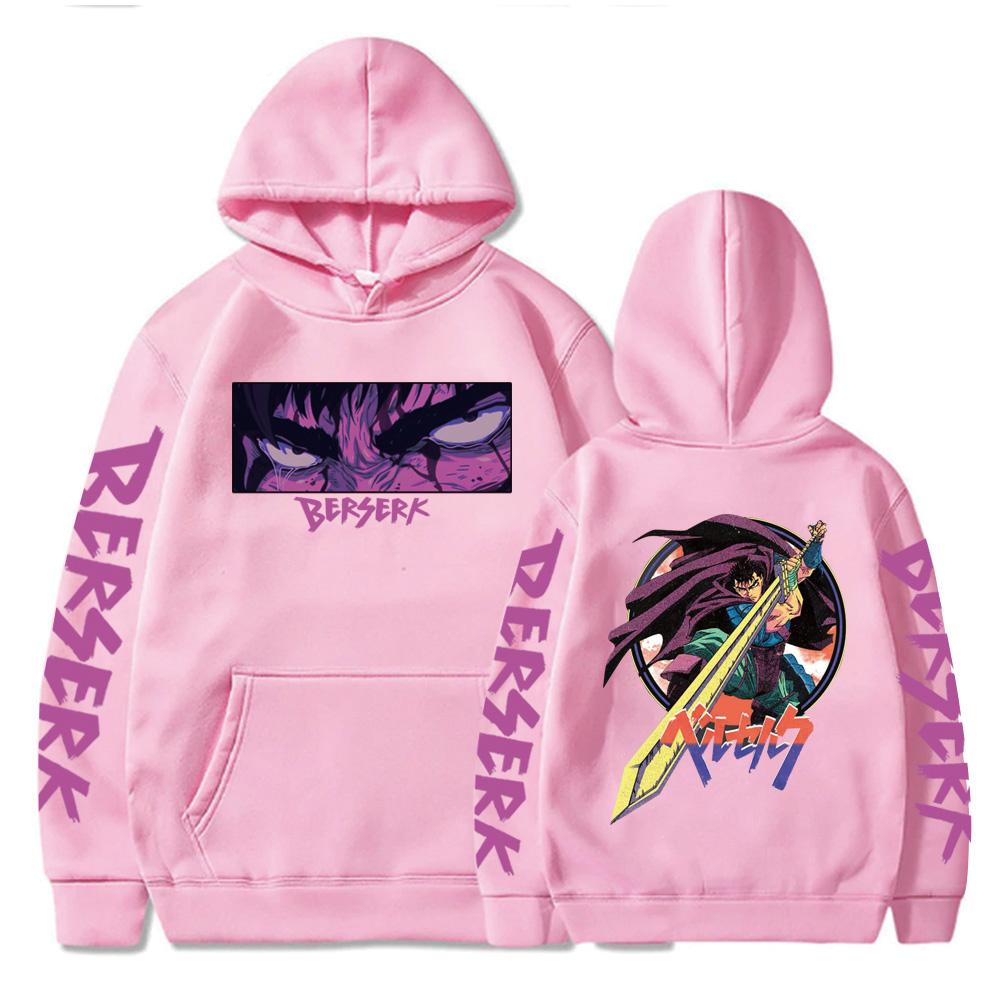 Anime Hoodie Berserk Harajuku Guts Eyes Manga Hoodies Sweatshirt Graphic Winter Pullover Fashion Long Sleeve Hoody