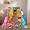 Halloween fantasy comedy adventure cartoon movie Scooby-Doo blanket soft home furnishing nap decoration four seasons warm Sherpa blanket U8