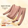 Fenteng Women's Seamless Ultra-Thin Thermal Underwear Set