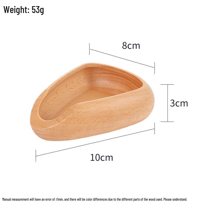 Solid Wood Long Handle Coffee Bean Measuring Spoon