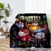 Gravity Falls Theme Printed Blanket - Perfect for Couch, Bed, Travel & Outdoor Use | Machine Washable, Cozy & Durable.