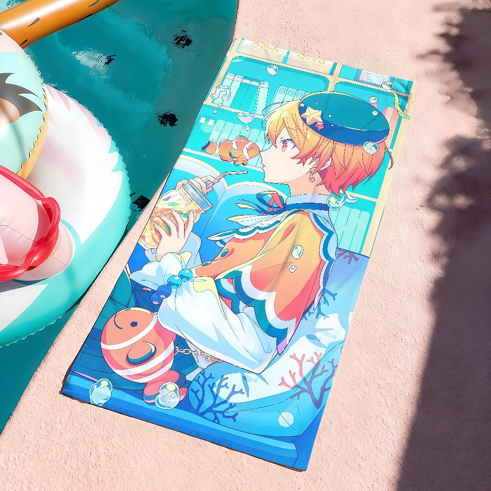 Singer T-Senma T-Tsukasa-S Towel Sports Quick Dry Travel Camping Gear Sandproof Soft Light Large Beach Towel