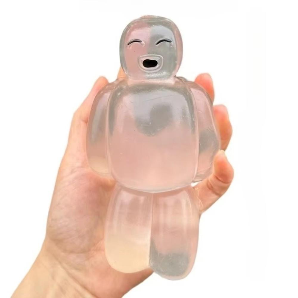 TPR Squishy Robot Toy 10/14cm Water Sense Toy Kawaii Slow Rebound Toy  Gift Giving