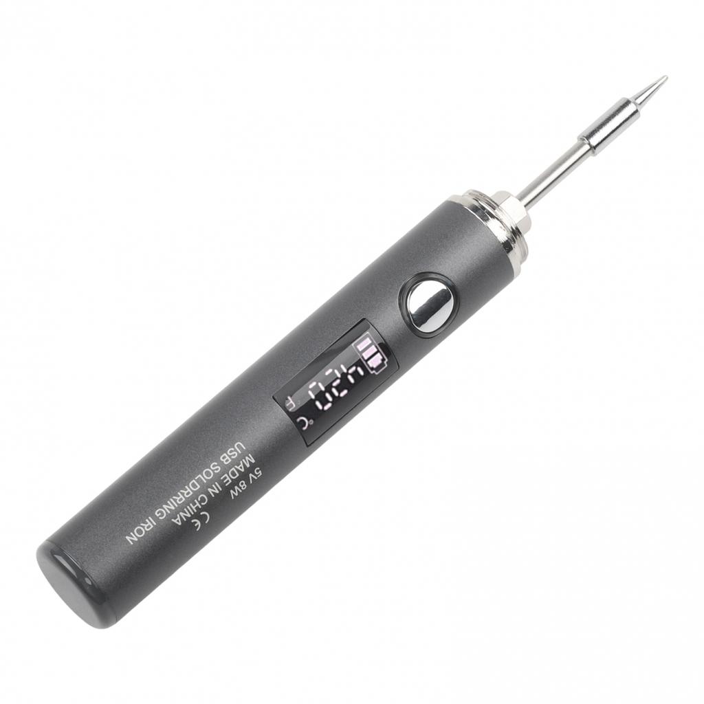 Cordless Soldering Iron USB Powered Soldering Kit Digital Display Soldering Iron