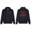 Gallery Dept Streetwear Hoodie Men Women - Oversized Cotton Pullover With Bold Letter Print Casual Wear