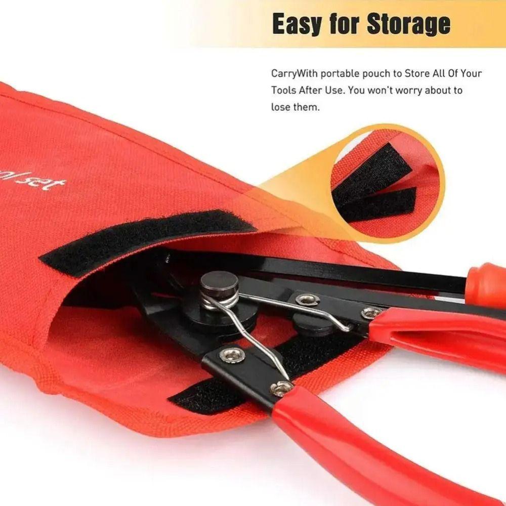 19PCS Nylon Tool Car Panel Remover Clip Plier Pry Tools Set Trim Removal Tool Set  Door Clip Removal