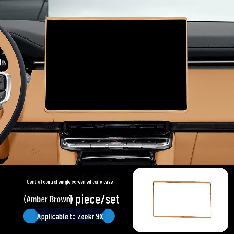 Zeekr 9X Screen Protector: Soft Silicone Anti-Collision Cover for Interior and Accessories.