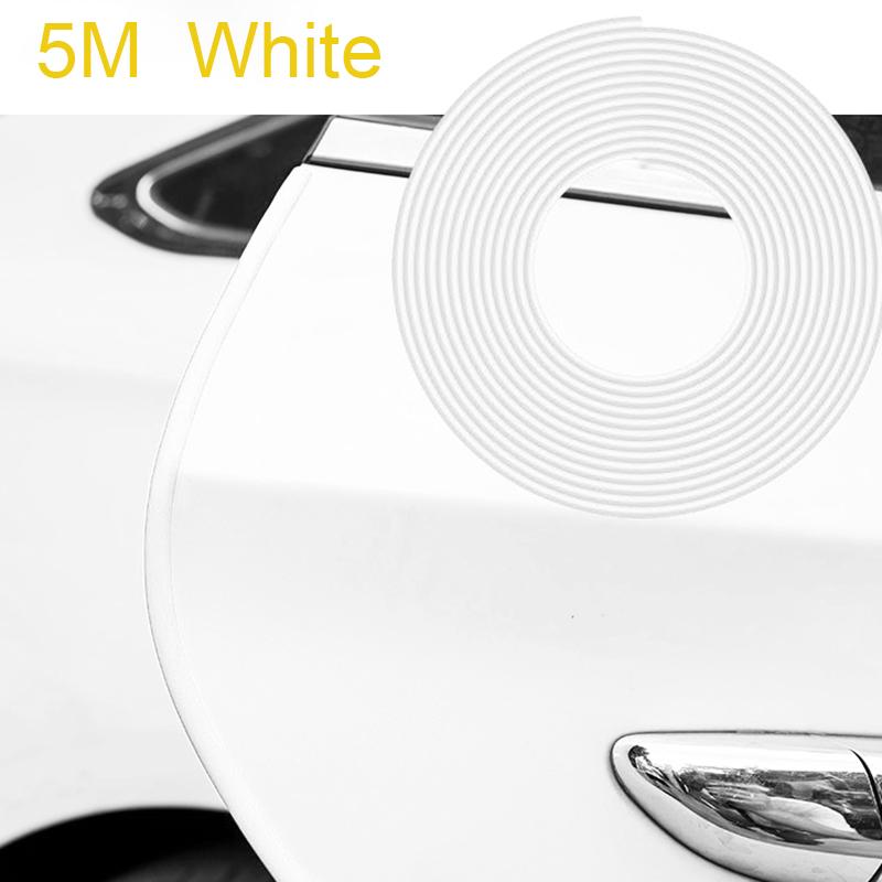 Car Door Anti Collision Strip Universal U Type Car Door Protection Edge Guards Trim Styling Moulding Strip Rubber Scratch Bumber