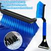 2 In 1 Car Snow Brush And Ice Scraper Car Scraper Snow Ice Foam Cleaner Ice Snow Scraper Grip Brush Car Brush Ergonomic Win A8M0