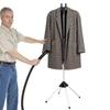 Handheld Garment Steamer with Floor Stand, Adjustable Folding Clothes Hanger for Home Hotel Tailor Shop Steaming