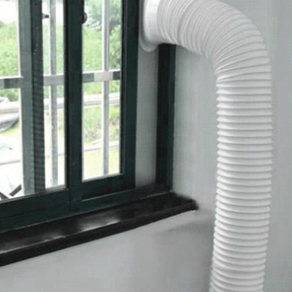 150mm Air Conditioner Exhaust Duct Telescopic Heat Exhaust Ventilation Duct Thickened Wire Corrugated Duct Air Conditioner Parts