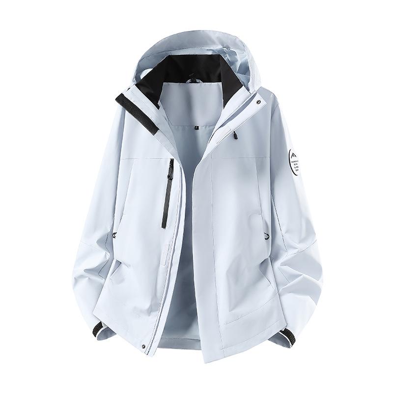 

Унисекс ветрозащитная и морозостойкая оболочечная куртка 2026 года - Альпинистский костюм в стиле для пары 3XL