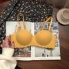 Minimalist Onepiece Japanese Girl Bra With Breathable Nylon Fabric For Teens And Young Adults