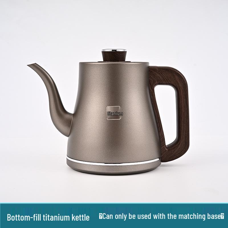 Pure Titanium Tea Kettle, 1.2L with Electric Heating and Auto Refill Electric Kettle