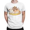 Fun Capybara Cute Animal T-Shirt Male  Streetwear Pure Cotton T-Shirts Beach Breathable Hipster Tees Wholesale Oversized Clothes