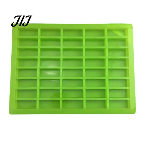 Kitchen Baking Supplies Silicone Chocolate Mold, 20 Cavities Non-stick Flexible Tray, Heat Resistant Reusable Tray Food-grade Mold for Homemade Candy