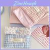 Cotton Flower Pattern Portable Storage Pouch For Daily Use And Travel