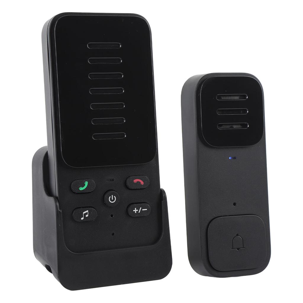 Wireless Voice Intercom Doorbell 2.4G WiFi Long Distance Duplex 2 Way Voice Intercom Doorbell