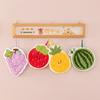 Strawberries Fries Hamburgers Grapes Cartoon Food Fruit Hand Kitchen Towel