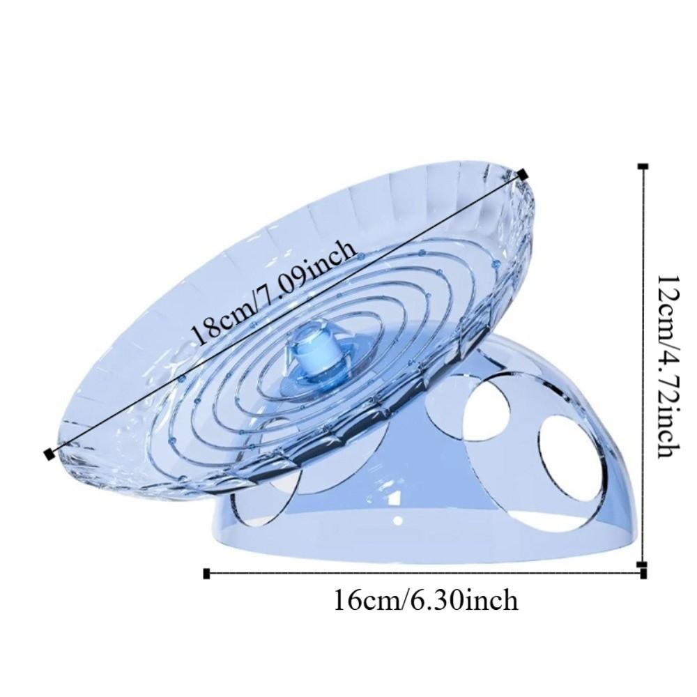 Silent Hamster Running Wheel Plastic Gerbil Roller Toy Spinner Running Disc  Cage Accessory