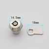 2PCS Security Furniture Locks Hardware Cam Lock For Security Door Cabinet Mailbox Drawer Cupboard Locker With 2 Keys 4