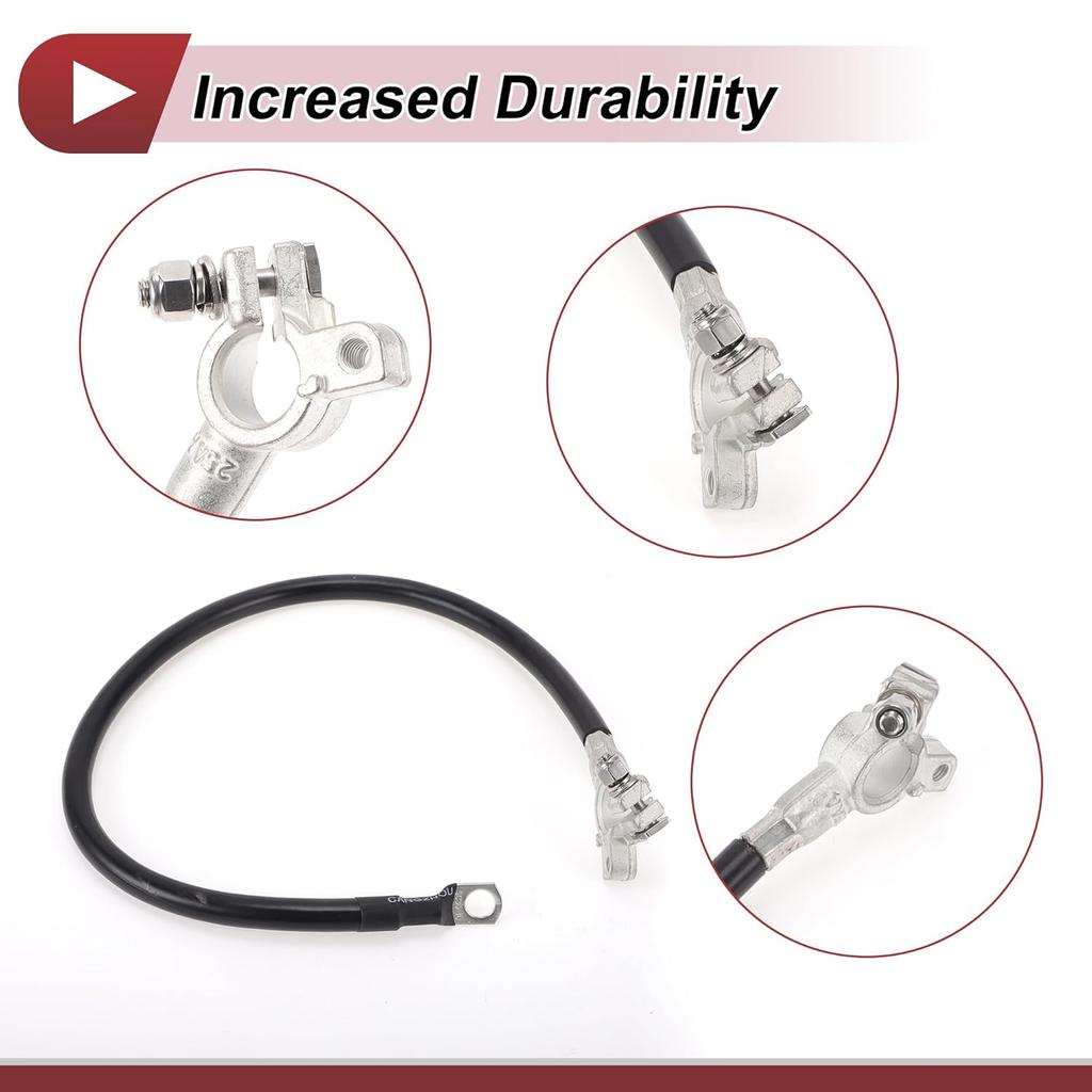 Negative Battery Cable for Chevy Cruze 2014-2017 Battery Ground Cable with Terminal for Chevy Orlando 2009-2012 No.22754271