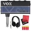 VOX amPlug3 MODERN BASS Headphone and AAA Batteries Amplifier, Headphones, Cloth, (4-Piece Set)