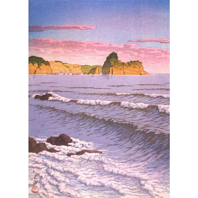 

Художественные работы Кавасэ Хасуи, постеры и принты, ретро-японские пейзажи, холст, картина, настенное искусство, картина для украшения комнаты, офиса 21cm×30cm NoFrame