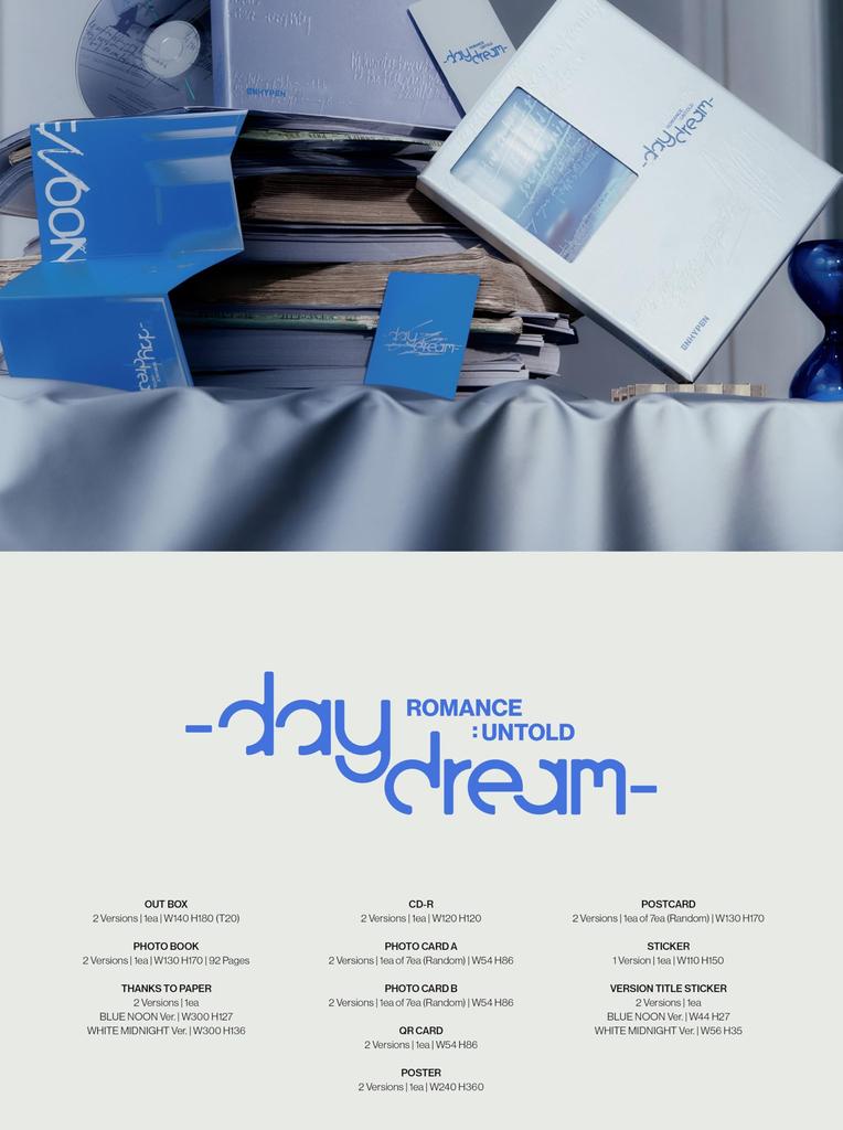 ENHYPEN UNTOLD [ROMANCE -daydream-] (Korean Edition)