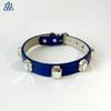 Rhinestone Pet Collar Set: High-End Leather Collar & Leash for Large Dogs