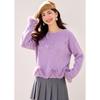Chic 3D Butterfly Knit Sweater - New Exquisite Design, Loose Fit Long Sleeve