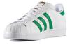 Men's Sneakers adidas Superstar Foundation White/Green-Gold Metallic