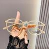 Colorful Anti-Blue Light Ultra-Light Full-Frame Reading Glasses for Fashionable Middle-Aged and Elderly Women