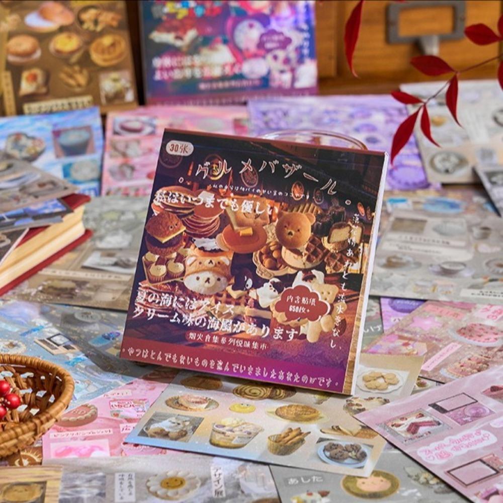 30 buc MINKYS autocolante decorative pentru albume de cărți, hârtie decorativă pentru manual DIY, carcasă de telefon