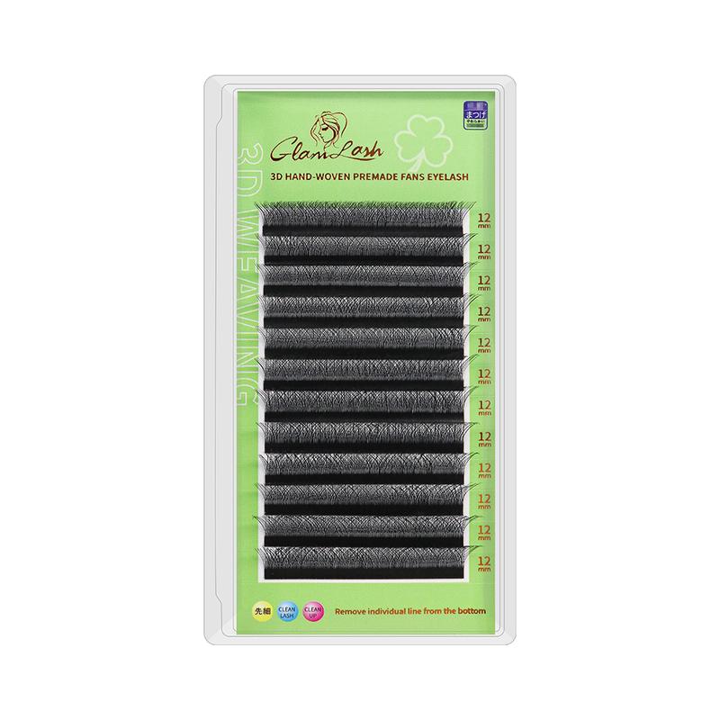 GLAMLASH W Shape Eyelash Extensions 3D4D5D Premade Volume Fan Lashes YY Style Lashes New Faux Mink Volume Lashes Natural Eyelash