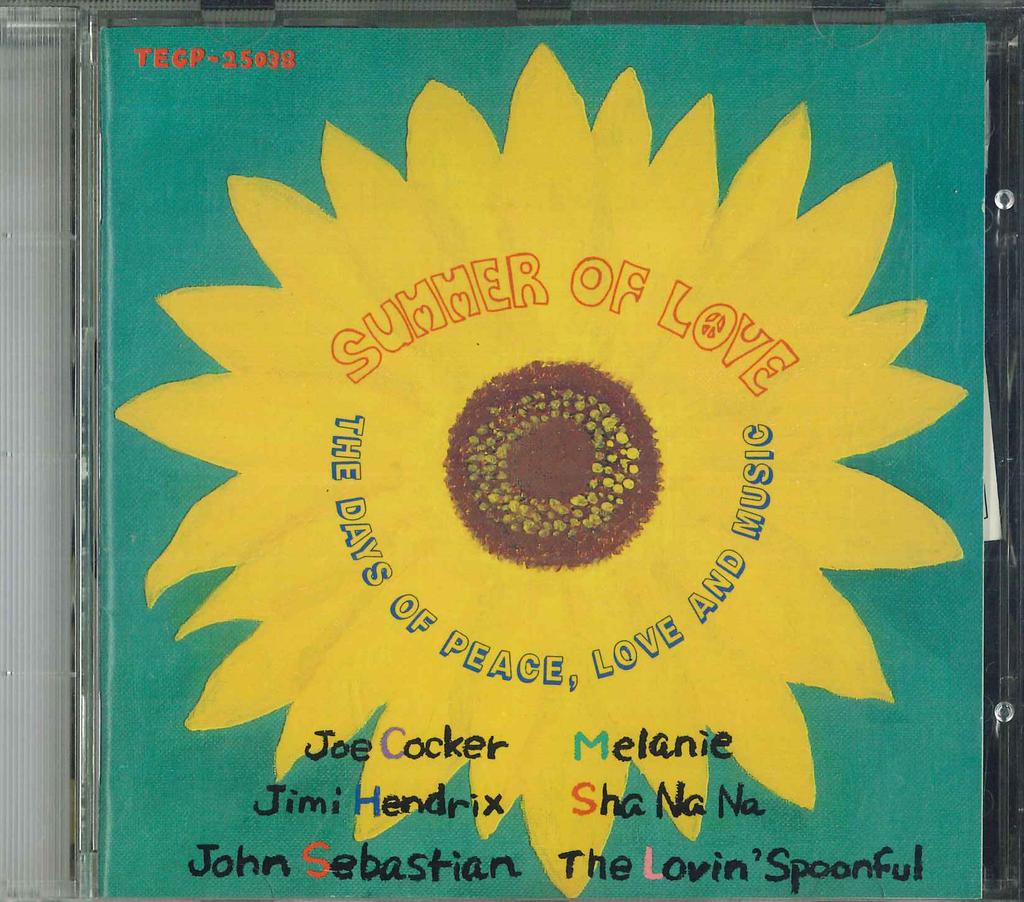 CD VARIOUS - Summer Of Love TECP25038 TEICHIKU 1989 Japan Obi Rock Used