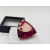 Stunning Red Color Ruby Mozambique Trillion Cut 32+ Ct Certified Loose Gemstone