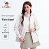 Camel Women's Fleece-Lined Outdoor Softshell Jacket