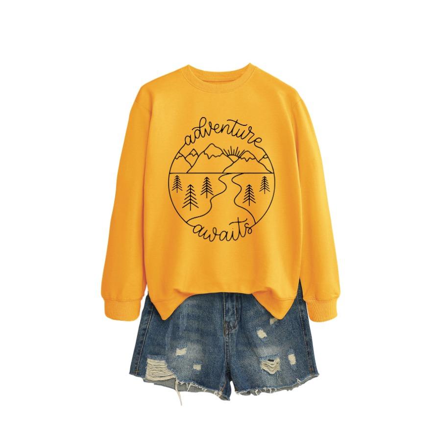 Nová kreativní módní mikina podzimní dámská mikina podzimní a zimní dámská zesílená mikina zimní mikina velké velikosti