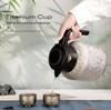Weiyue Pure Titanium Smart Insulated Tea Kettle - Large Capacity with Temperature Display for Home Use