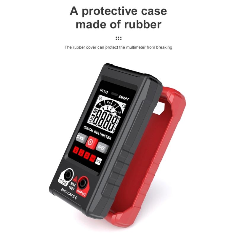 Digital Multimeter and Analyzers 2000 Counts Voltmeter Ohmmeter Auto Ranging Tester,Voltage Resistance Continuity NCV