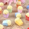 10pcs Simulation Popcorn  Dollhouse Miniature Food Play Simulation Mini Popcorn Resin Food Model Doll Accessories Toys