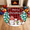 36 Inch Christmas Tree Skirt Cute Snowman/Gnome Rustic Xmas Tree Skirt Winter Holiday Party Tree Mat for Indoor Outdoor Home Decoration