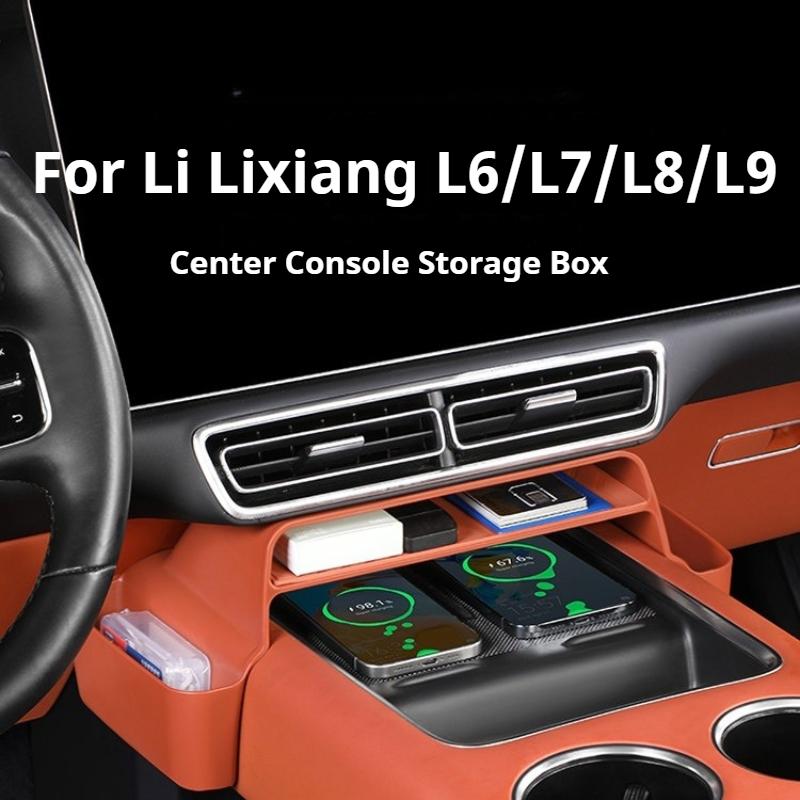 Fit For Li Lixiang L6 L7 L8 L9 I6 I8 Car Under Screen Storage Box Center Console Organizer Interior Modified
