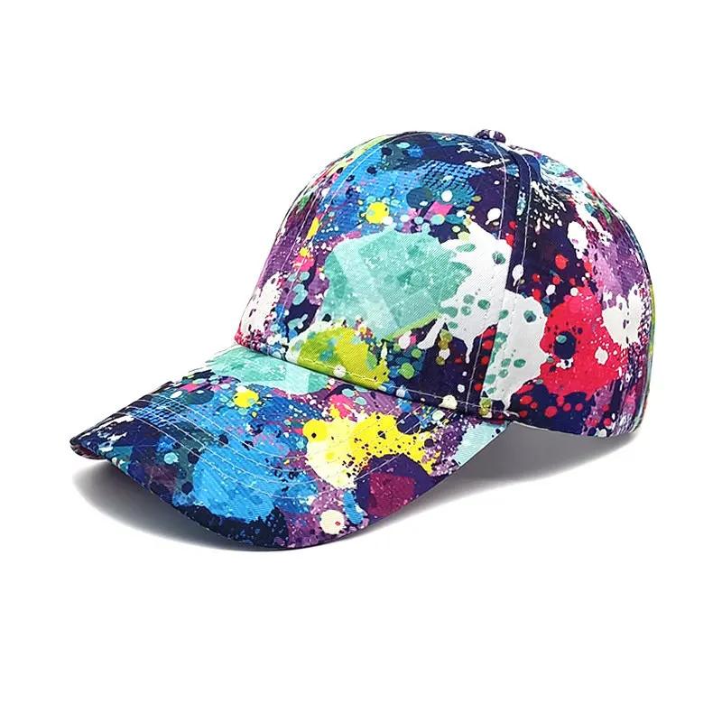 

LDSLYJR Four Seasons Polyester Graffiti Print Casquette Baseball Cap Adjustable Outdoor Snapback Hats for Men and Women 238 56-60cm adjustable& 8Y