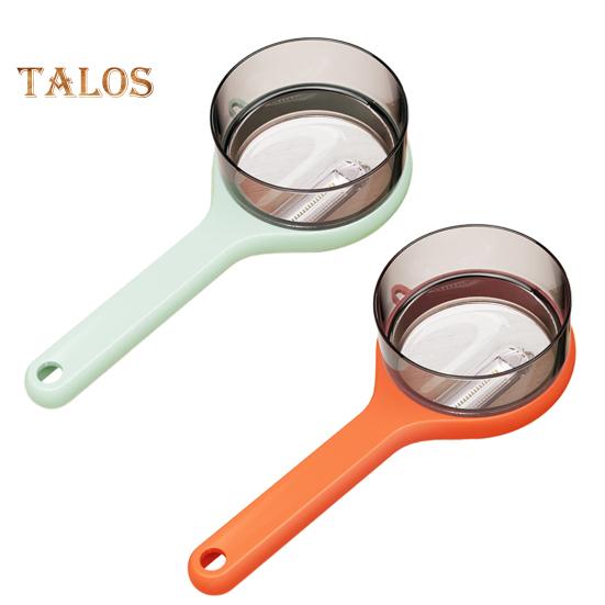 

2 шт. Нож для чистки овощей и фруктов с ящиком для хранения, овощечистка с контейнером, эргономичная ручка, овощечистка для домашней кухни 2pcs оранжевый/зелёный