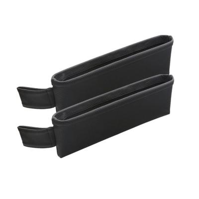 Raksonic Car Side Storage Car Storage Seat Gap Leather Ideal for Driver and Passenger Auto Parts Small Item Black Box, Pocket, Storage, Material,