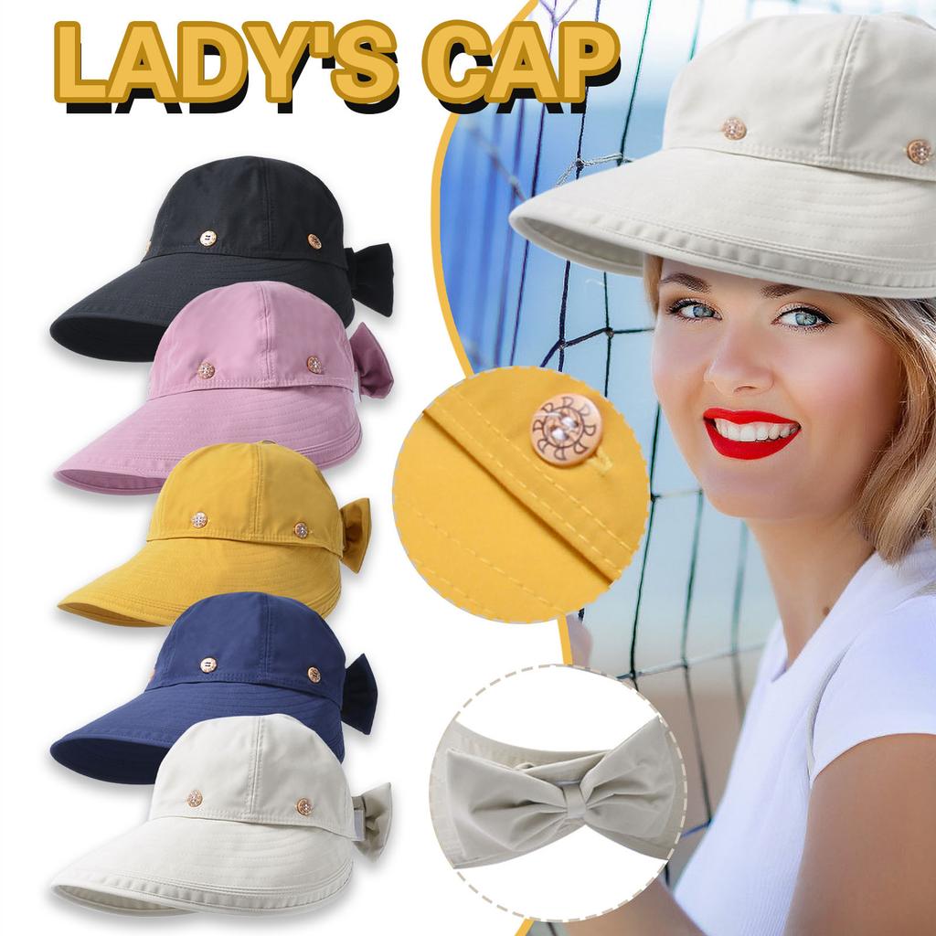 Buy Women's Foldable Outdoor Biking Sunscreen Big Rim Cover Face UV Sun ...
